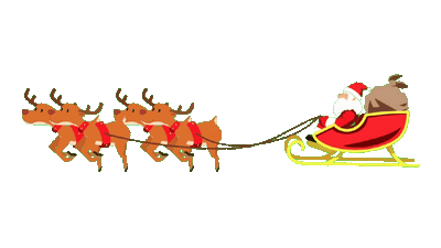 Flying Santa Animation